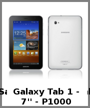 Galaxy Tab 1 - 7'' - P1000