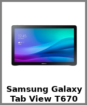 Samsung Galaxy Tab View T670